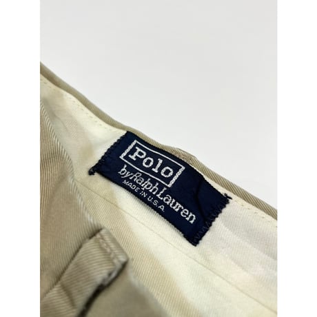 80s POLO Ralph Lauren CHINO PANTS MADE IN USA🇺🇸 Size W32L30