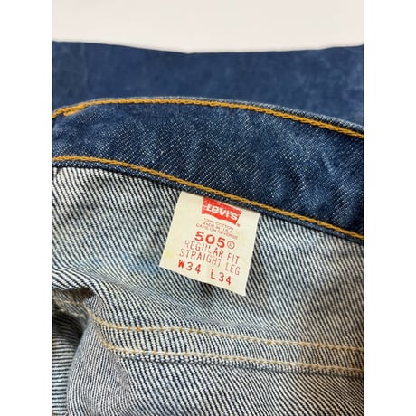 90s Levi’s 505 DENIM PANTS MADE IN USA🇺🇸 W34L34