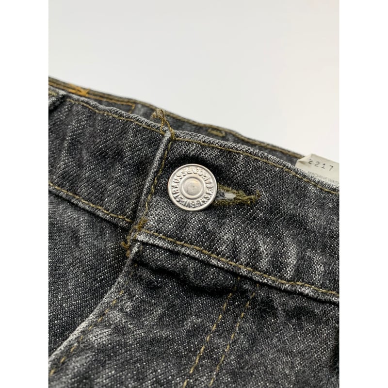90s Levi's 505-0259 BLACK DENIM PANTS MADE IN U