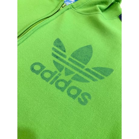70s adidas TRACK HOODIE MADE IN FRANCE 🇫🇷 Size L程