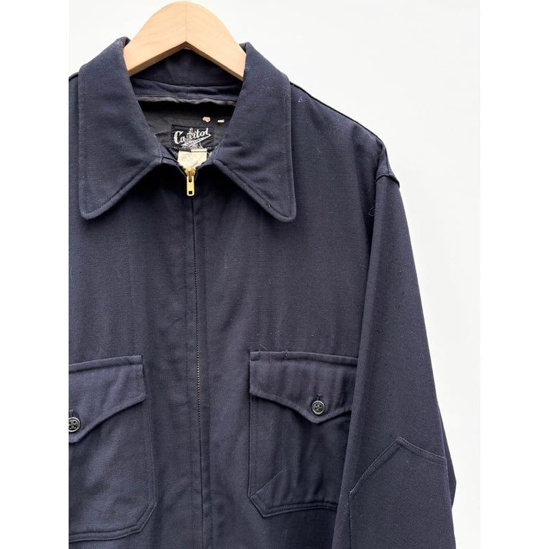 50s ワークジャケット　ギャバジャン　unitog 猫目ボタン 50s ワークジャケット ギャバジャン unitog 猫目ボタン