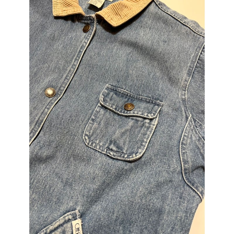 90’s CHEROKEE デニムジャケット　アウター　M 90s CHEROKEE DENIM FIELD JACKET Size BOYS XL |