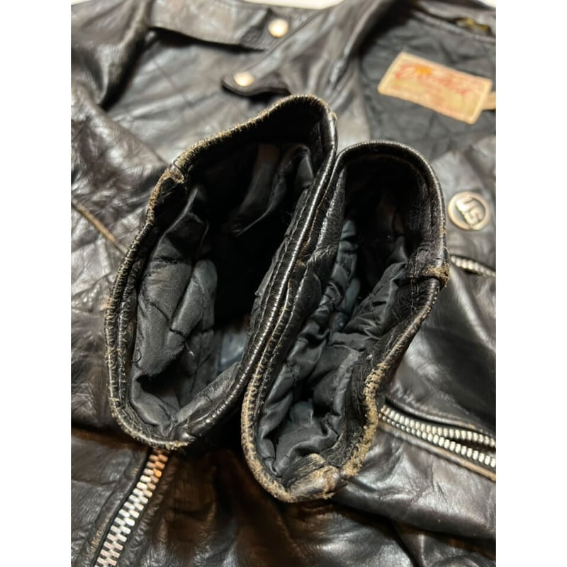 【8/13まで限定値下げ】Excelled レザージャケット 70s EXCELLED DOUBLE RIDERS JACKET MADE IN USA 🇺