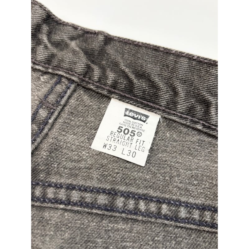 00’s USA Levi’s 505 リラックスブラックデニム w33 楽天市場】リーバイス 505 ブラック デニム パンツ Levi's