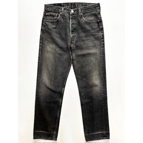 90s Levi’s 501-0660 BLACK DENIM PANTS MADE IN USA 🇺🇸  Size W33L32→W32L31