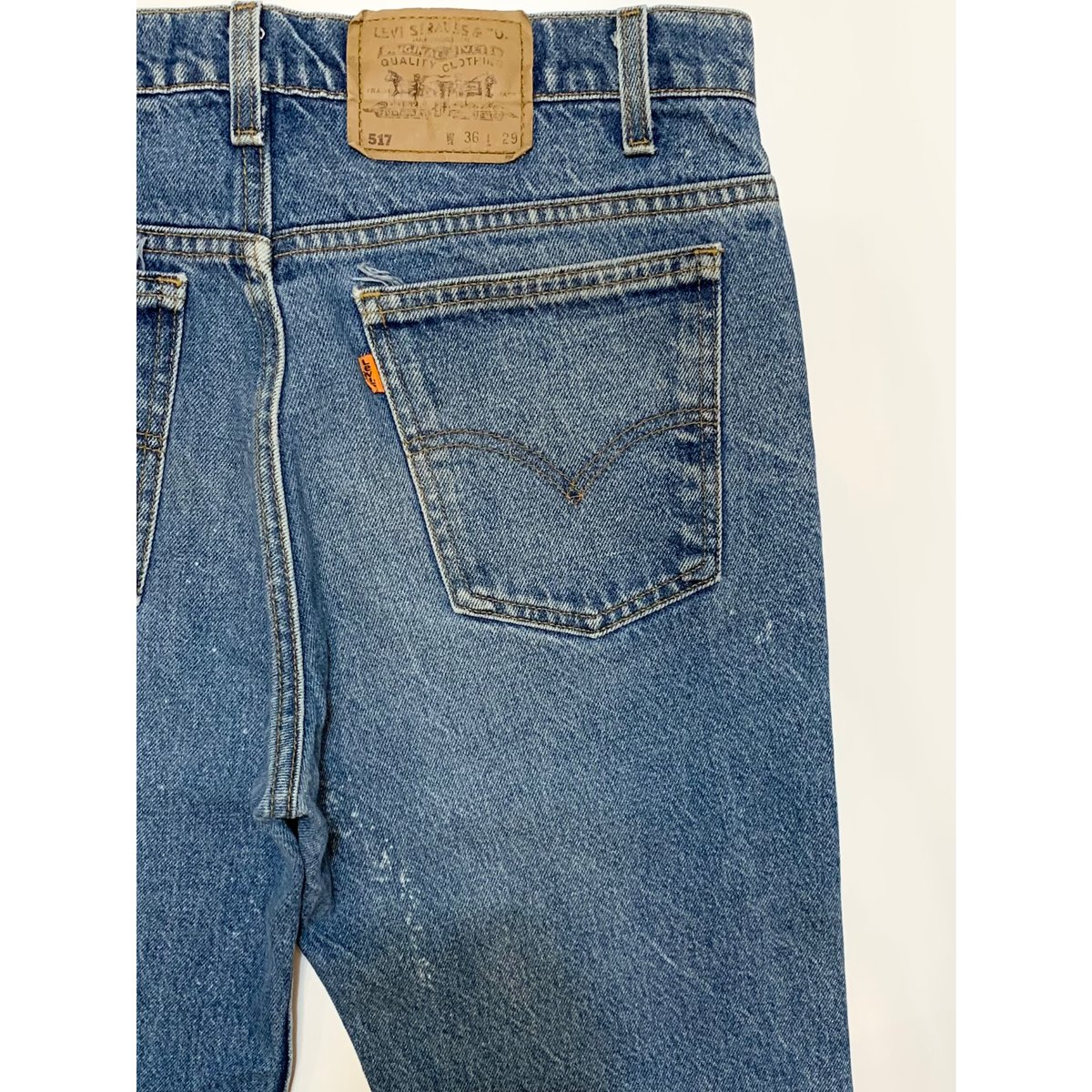 90s Levi's 517 BOOT CUT DENIM MADE IN USA 🇺🇸 Si