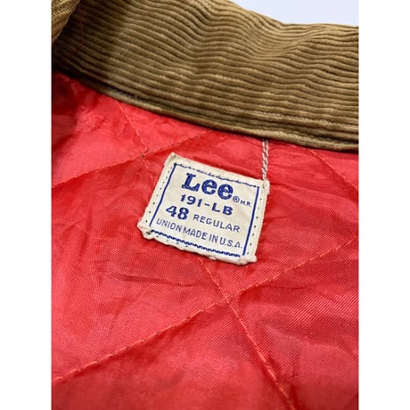 60〜70s Lee "191-LB" DENIM JACKET MADE IN USA 🇺🇸 Size 48