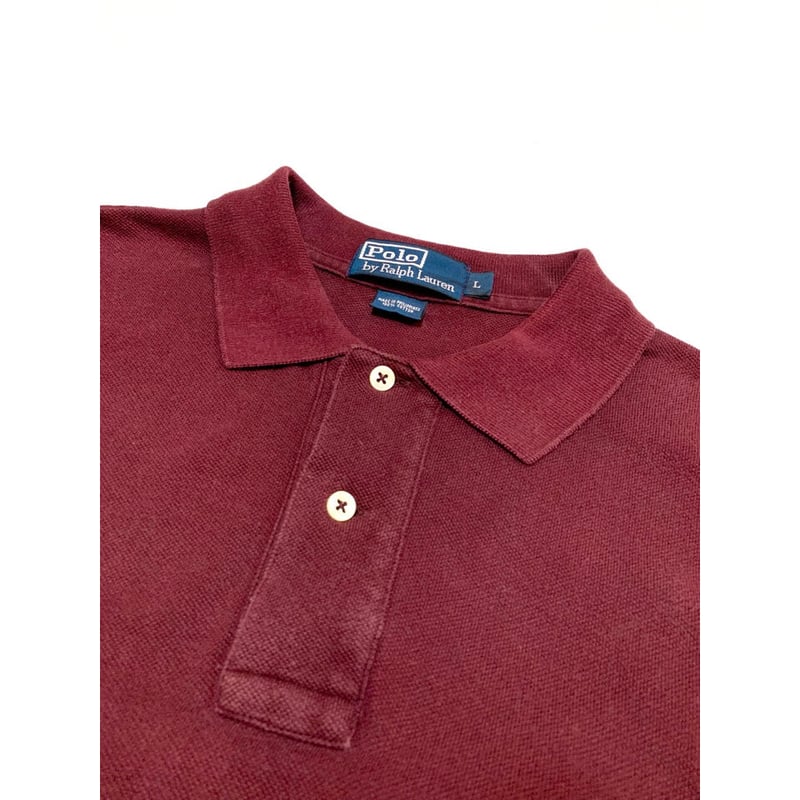 90s Ralph Lauren LONG SLEEVE POLO SHIRT Size L