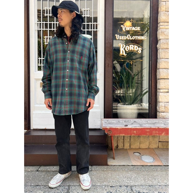 90s　Ralph Lauren ラルフローレン　HBT ジャケット 90s POLO by Ralph Lauren ハンティングジャケット ラルフ