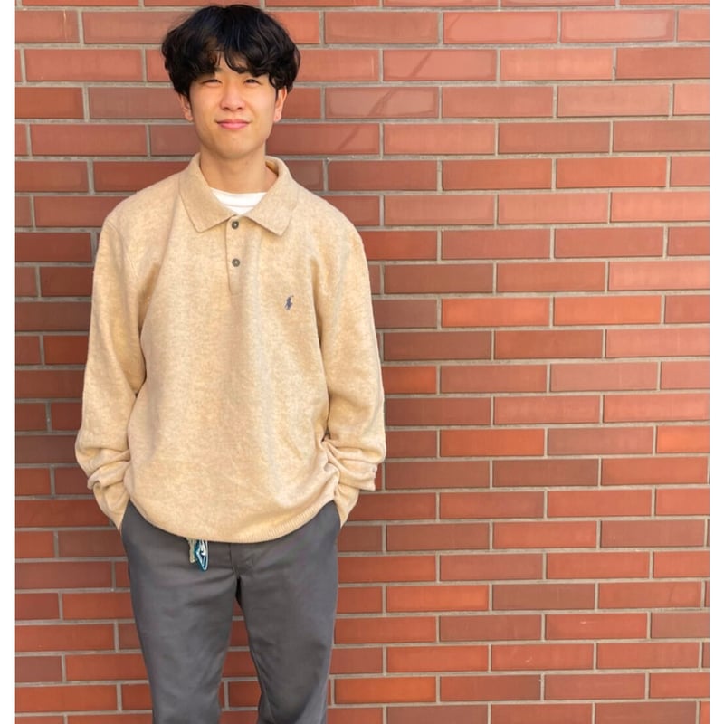 90s Ralph Lauren LAMBS WOOL KNIT SWEATER Size X