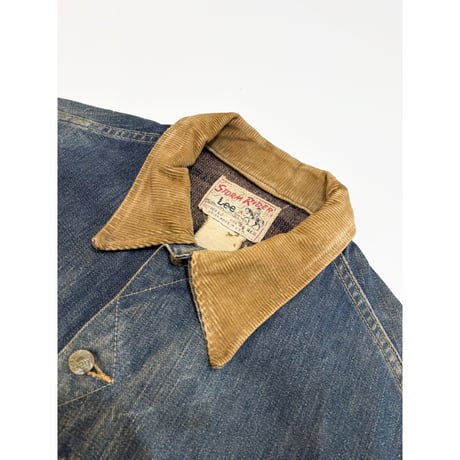 60s Lee 101-LJ "STORM RIDER" DENIM JACKET MADE IN USA 🇺🇸 Size 44-REG