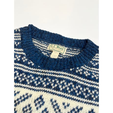 80s L.L.Bean WOOL KNIT MADE IN USA🇺🇸 Size WOMEN'S XL