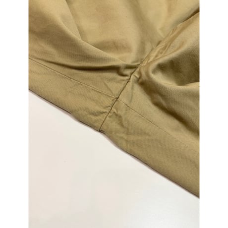 60s US ARMY KHAKI TROUSERS Size W34L31→W33.5L31