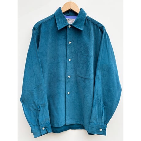 60s "DEAD STOCK" CORDUROY SHIRT Size M