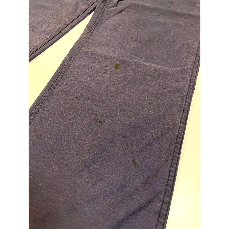 70s US NAVY UTILITY TROUSERS Size 34-REGULAR |