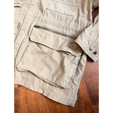 80s BANANA REPUBLIC "SAFARI&TRAVEL CLOTHING" SAFARI JACKET Size L
