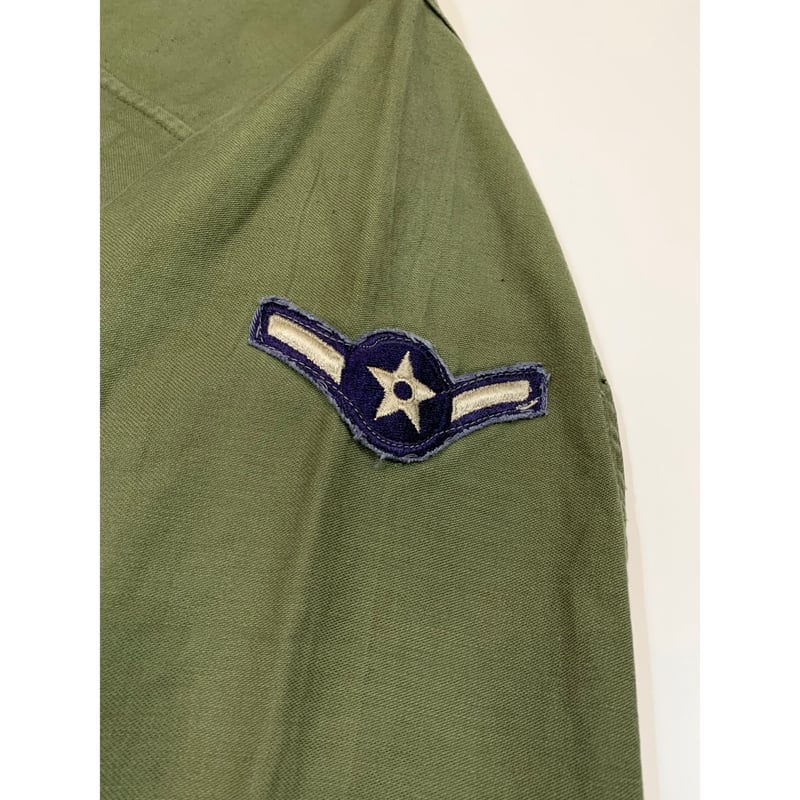 ジャケット・アウター 60S US ARMY OG107 UTILITY SHIRT JACKET 60s/70s US Army OG-107 Utility Shirt- SELECT SIZE – Plum Garments
