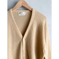 70s BARCLAY ACRYLIC CARDIGAN Size XL