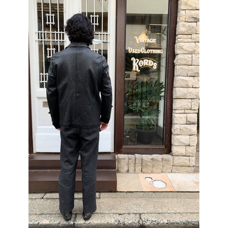 60〜70s GVF IMPERCUIR "CORBUSIER" JACKET Size L程