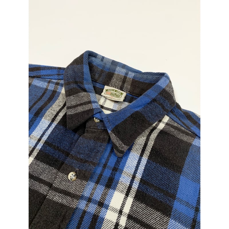 現在開催中のキャンペーン＆お得情報 BROTHER FIVE 90s FLANNEL Si USA🇺🇸 IN MADE SHIRT トップス