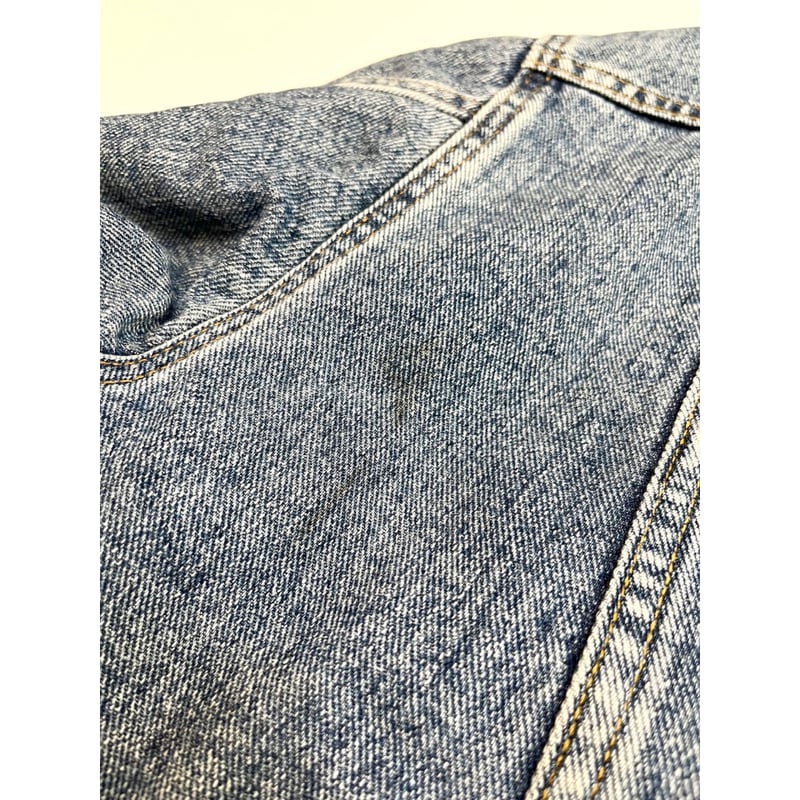 90s Levi's 70427 FLANNEL LINED DENIM JACKET MAD