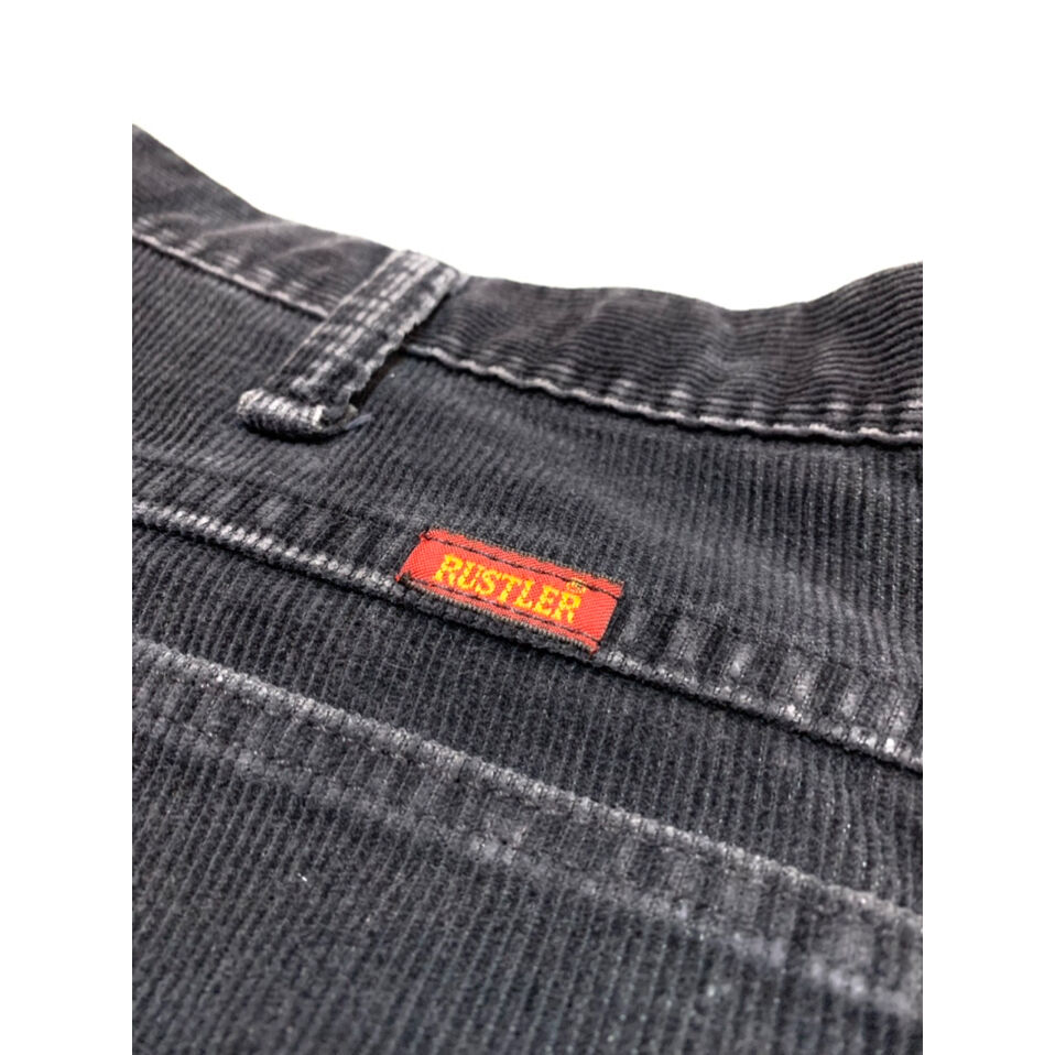usa製　RUSTLER ブラック コーデュロイ 80s RUSTLER BLACK CORDUROY PANTS MADE IN USA 🇺🇸