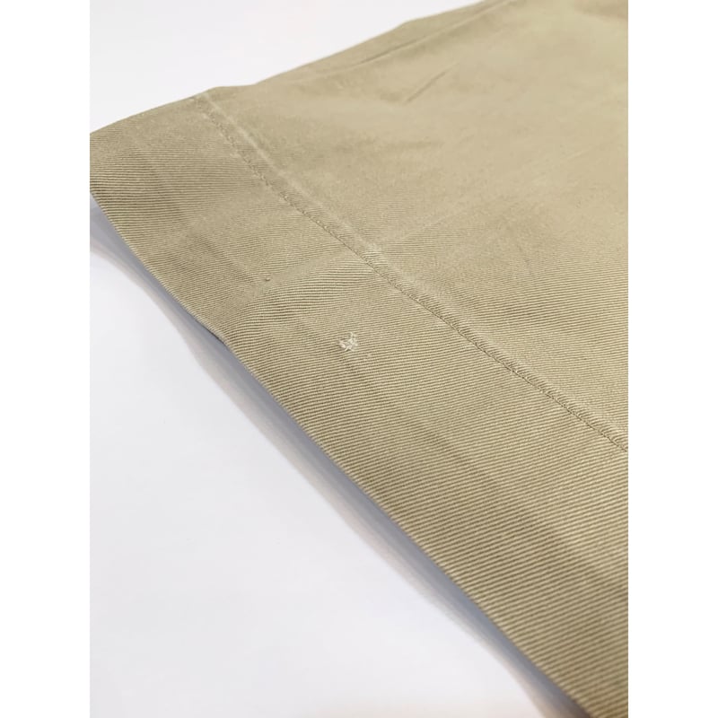 60s US ARMY KHAKI TROUSERS Size W34L31→W33L29 |