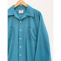 70s McGREGOR OPEN COLLAR SHIRT Size M