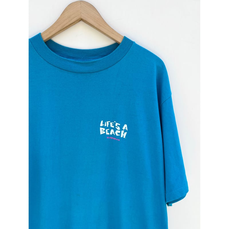 80〜90s LIFE'S A BEACH Tee MADE IN USA 🇺🇸 Size X
