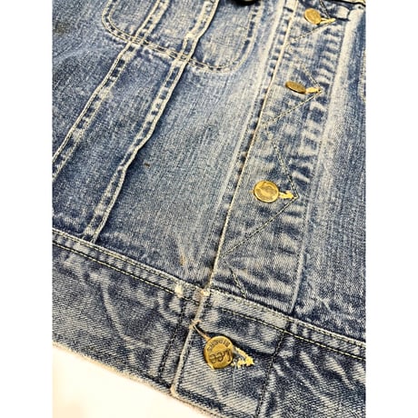 60s Lee "101-J" DENIM JACKET MADE IN USA🇺🇸 Size 42-REGULAR