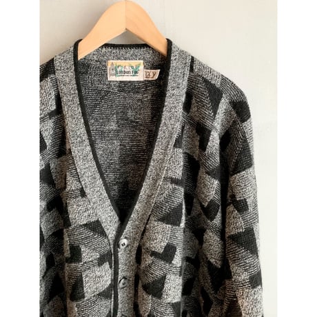 80s LONDON FOG ACRYLIC CARDIGAN  MADE IN USA 🇺🇸 Size L