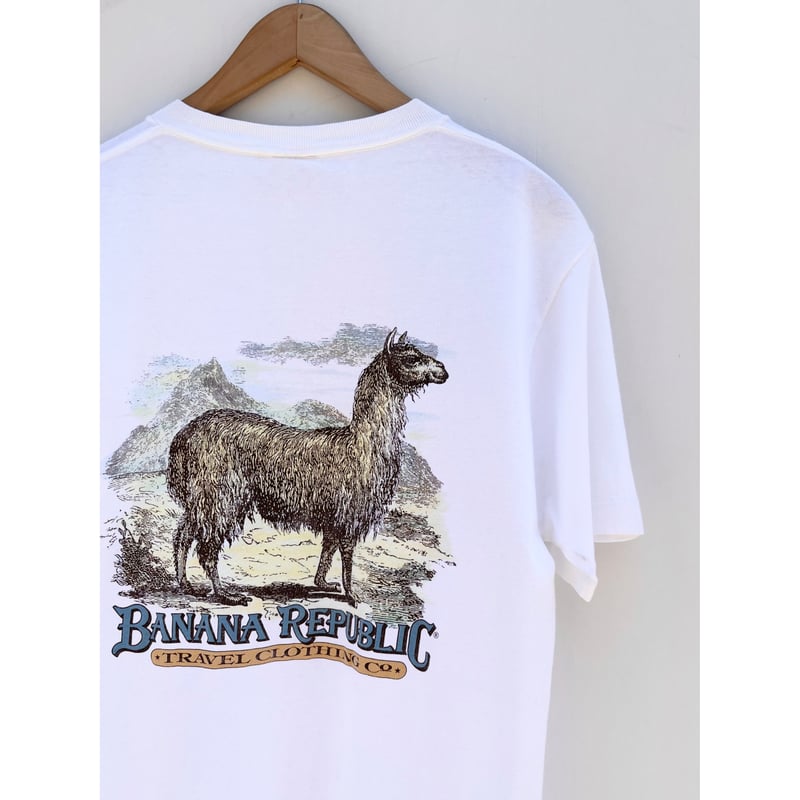 80s BANANA REPUBLIC Tee MADE IN USA🇺🇸 Size L |