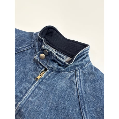 90s Ralph Lauren DENIM HARRINGTON JACKET Size M