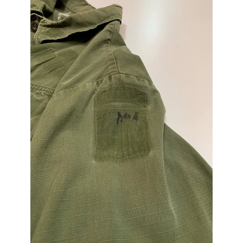 E*a様 【ヴィンテージ】60s US ARMY ジャングルファティーグ 5th 60s US AMRY Jungle Fatigue JACKET 5th TYPE Size