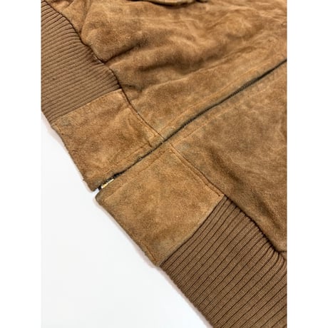 90s Ralph Lauren SUEDE HARRINGTON JACKET Size XL