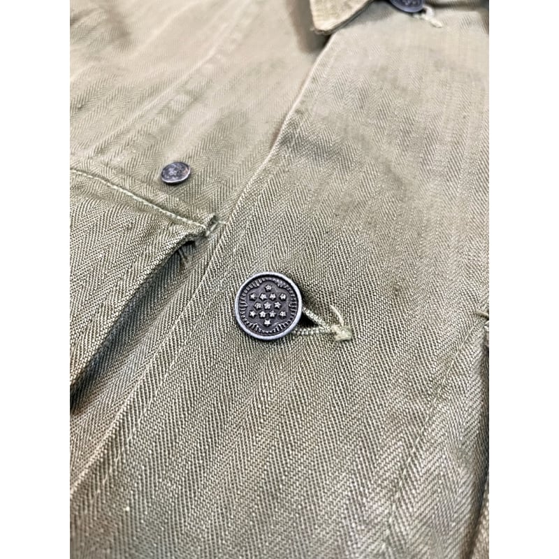 40s US ARMY M-43 HBT ジャケット 36R 40s US ARMY 