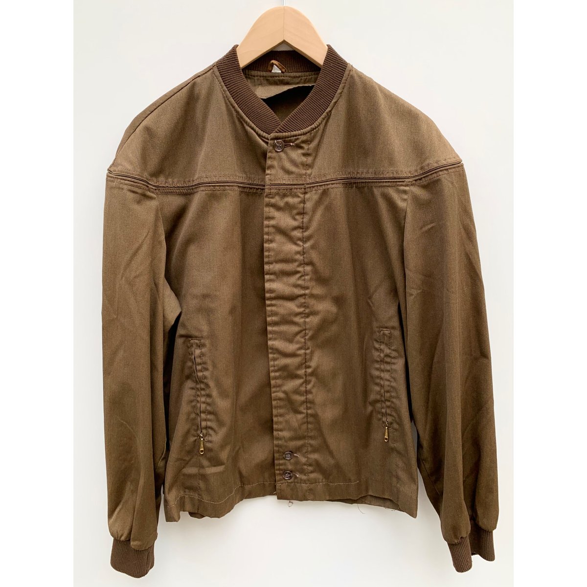 ジャケット・アウター 70-80s MONTGOMERY WARD 70s MONTGOMERY WARD コットンツイル シャツジャケット 紺