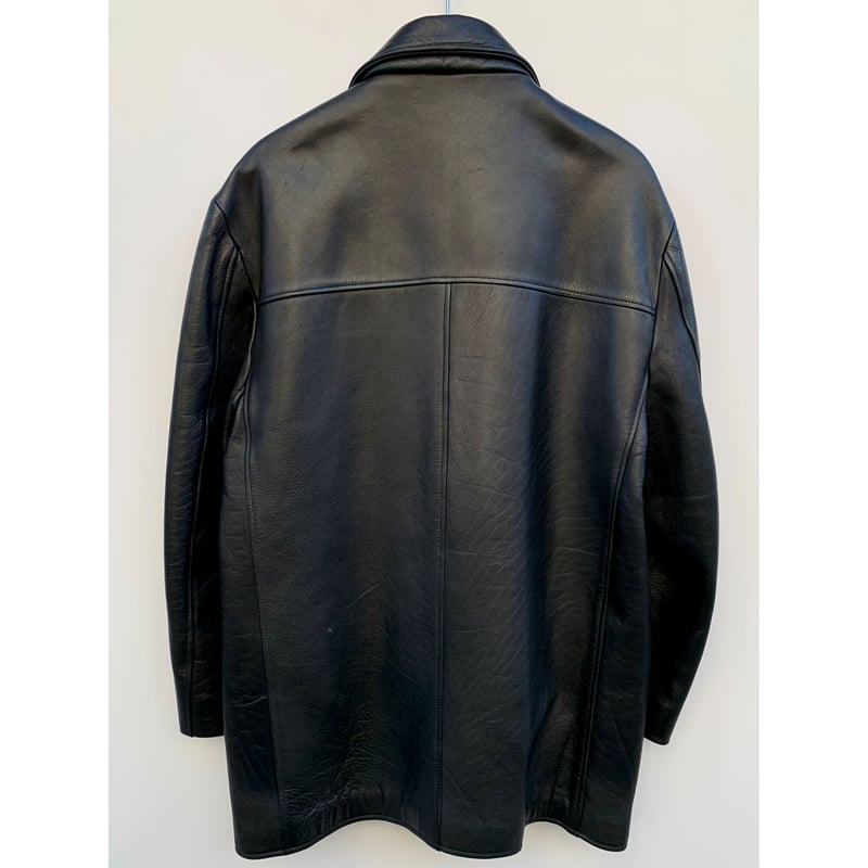 80s ARROW LEATHER CARCOAT Size L | KORDS 80s ARROW LEATHER CARCOAT Size L | KORDS
