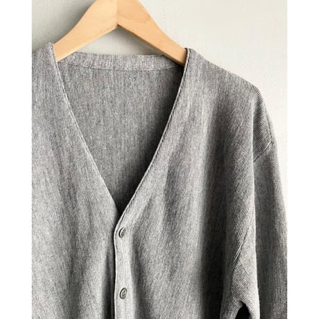 70s Unknown ACRYLIC CARDIGAN Size L程