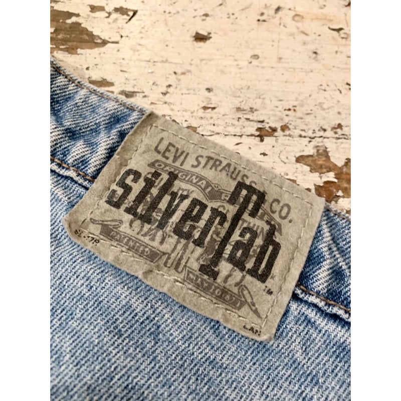 90s Vintage Levi’s Silvertab Baggy Short Vintage Levis Silver Tab Boxy Denim Shorts Size 14 Baggy Y2K