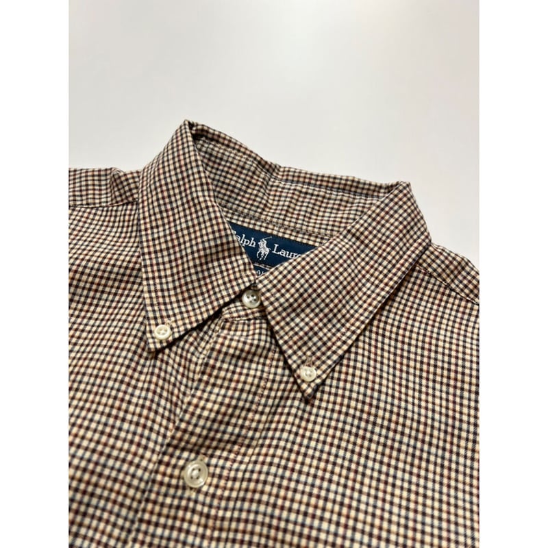 09M367◯ 90s RALPH LAUREN BLAKE ビッグサイズシャツ 90s Ralph Lauren 