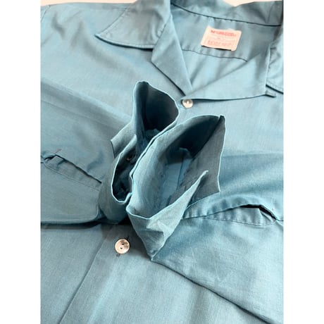 70s McGREGOR OPEN COLLAR SHIRT Size M