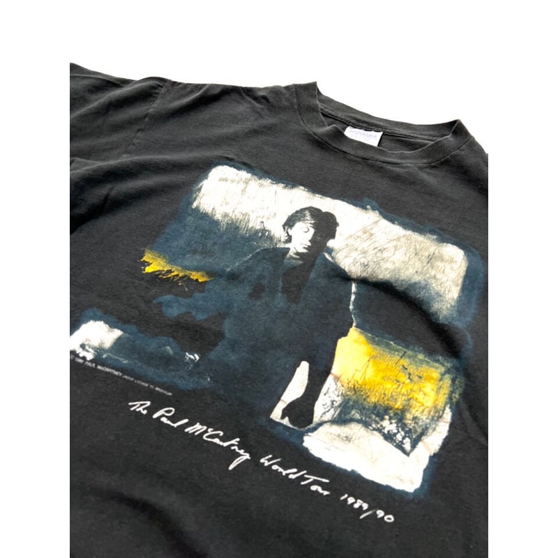 80s PAUL McCARTNEY WORLD TOUR Tee MADE IN USA ?