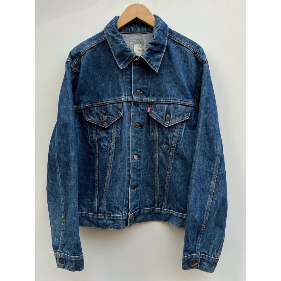 70s Levi's 70505 デニムジャケット USA製 44-46 70s Levi's 70505 DENIM JACKET MADE IN USA🇺🇸 Siz