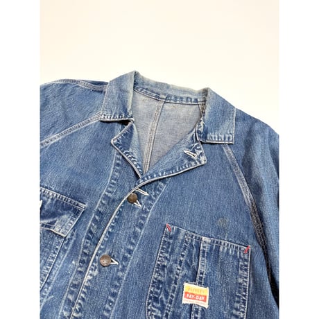 50s PAYDAY DENIM COVERALL Size 42程