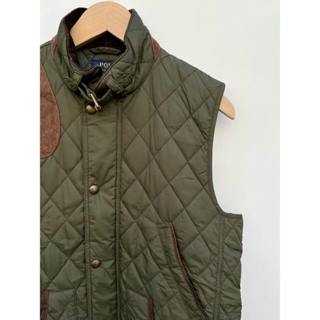 00s Ralph Lauren QUILTING VEST Size L