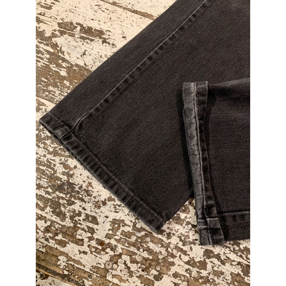 00s Levi's ロングコート デニム ブラック Movin'On 復刻 00s Levi's 505-0260 BLACK DENIM MADE IN CANADA