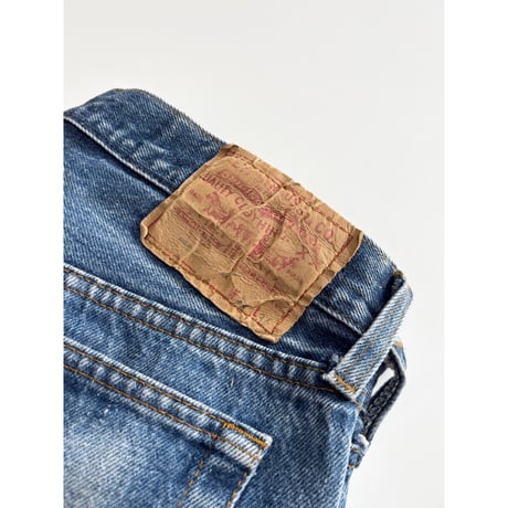 80s Levi’s 501 "INSEAM SINGLE" DENIM PANTS MADE IN USA 🇺🇸 Size W33L34→W31L30.5