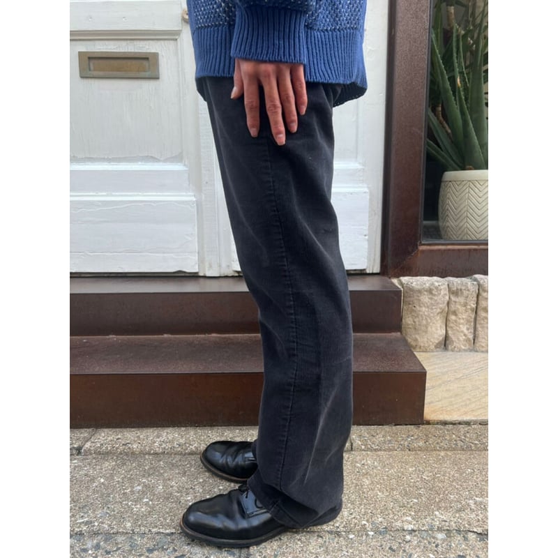 80s Levi's 517 Corduroy Pants ブラック 80s Levi's 517 CORDUROY PANTS 