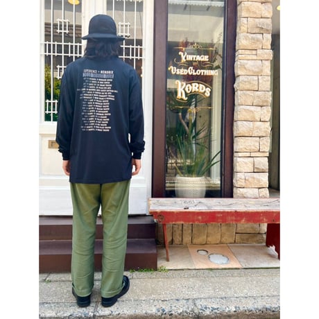 00s "DEAD  STOCK" EXPERIENCE HENDRIX TOUR L/S Tee Size XL